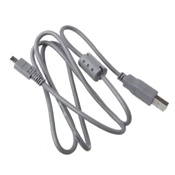 1 м USB к Mini 8-Контактный Разъем USB Кабель Для зарядки Шнур для nikon для canon для Цифровой Камеры sony