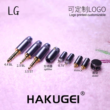 Аксессуары для бытовой техники LG разъем-разветвитель слайдер mmcx cm0.78 2pin коннектор для обновления кабеля наушников DIY hifi