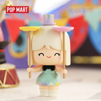 POP MART Серия Momiji Circus Blind Box Коллекционные Игрушки Кукла Милый Аниме Оригинальный Рисунок Подарок девушке на день рождения каваи Рождество