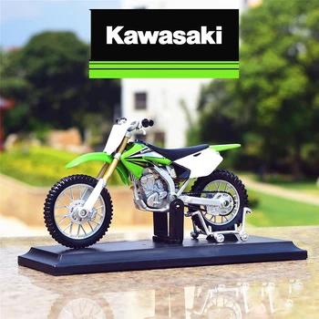 Отлитый под давлением Сплав1 /18 Kawasaki KX250F Модель внедорожного мотоцикла KLX250SR Модель Автомобиля Коллекция для взрослых Статический Дисплей BoyToys