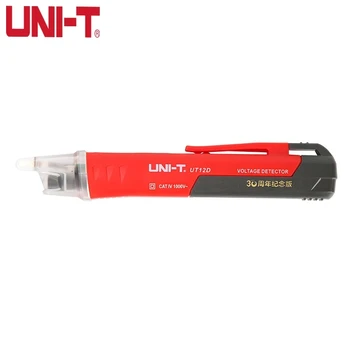 UNI-T UT12A UT12B UT12C UT12D Детектор переменного напряжения /Звуковой сигнал /Вспышка /Автоматическое отключение питания/Вибрационный сигнал / Переменный ток 90 В ~ 1000 В