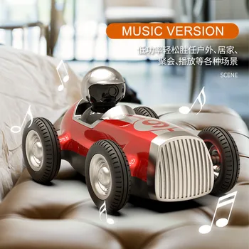 JTY Toys Мини радиоуправляемый автомобиль с камерой 4K HD Bluetooth Воспроизведение музыки Управление приложением Автомобили 5G WiFi Пульт дистанционного управления Автомобиль для детей Подарок взрослым