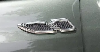 ABS Хромированная крышка Воздухозаборника переднего капота и бокового крыла 2шт для Suzuki Jimny 2007-2015