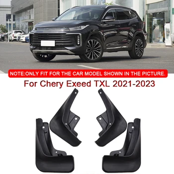 Для Chery Exeed TXL 2021-2023 Автомобильный Стайлинг ABS Автомобильные Брызговики Брызговики Брызговики Переднее Заднее Крыло Автоаксессуары