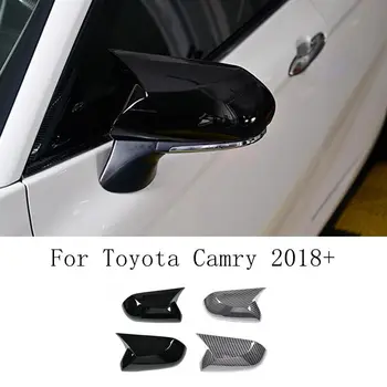 Для Toyota Camry 70 XV70 2018 2019 2020 2021 2022 2023 Гибридное Автомобильное Зеркало Заднего Вида Боковая Крышка Полоски Наклейки ABS Аксессуары