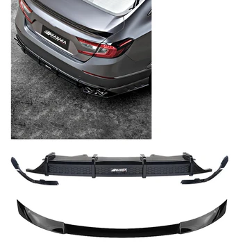 Крышка багажника Автомобиля, Спойлер на крыше, Сплиттер крыла и диффузор заднего бампера для Honda Accord 2018-2020 AKASAKA