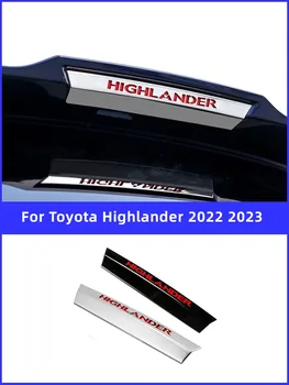 Для Toyota Highlander 2022 2023 Наклейка для отделки крышки заднего верхнего стоп-сигнала Аксессуары для экстерьера автомобиля