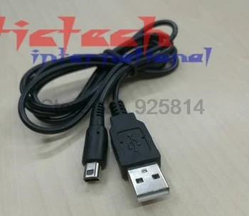 dhl или EMS 200шт Зарядка USB Кабель Питания Шнур Зарядное Устройство для Nintendo для 3DS для DSi для NDSI XL