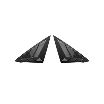 Жалюзи на задних боковых стеклах Треугольные оконные жалюзи для седана 11Th 2022 2023 - ABS из углеродного волокна