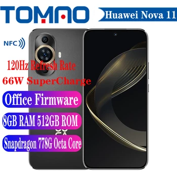 Оригинальный Новый Смартфон Huawei Nova 11 с экраном 6,7 