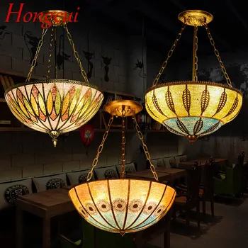 Современный подвесной светильник Hongcui, тайский креативный Простой Декоративный светодиодный подвесной светильник для дома, гостиной, спальни