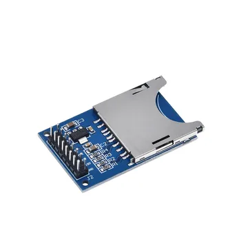 Модуль защиты датчика считывания записи 3,3 В 5 В Модуль защиты датчика записи Слот для SD-карты Гнездо считывателя ARM MCU Программируемая плата управления для Arduino