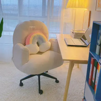 Офисные стулья Nordic Простая офисная мебель Кресло для учебы в студенческой спальне Современный подъемник Кресло с поворотной спинкой Компьютерное кресло Z