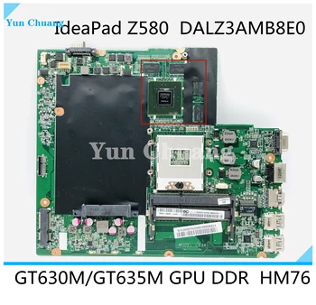 Материнская плата Z580 DALZ3AMB8E0 для Lenovo Z580 материнская плата ноутбука HM76 USB3.0 GT630M/GT635M GPU DDR3 Тестовая работа 100%