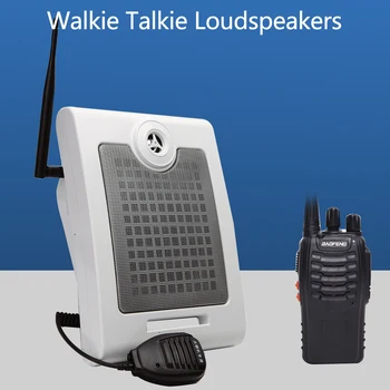 НОВЫЙ Громкоговоритель ABBREE White Walkie Talkie 5 Вт Высокой Мощности 120 дБ 400-480 МГц UHF Ручной Двусторонний Радиоприемник