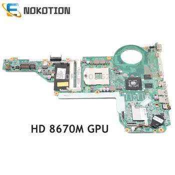 NOKOTION 720459-501 720459-001 DA0R62MB6E1 Для HP Pavilion 14-E 15-E материнская плата ноутбука HD4000 HD 8670M DDR3L