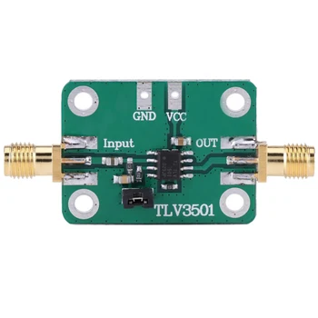 TLV3501 Одиночный высокоскоростной компаратор Частотомер Модуль формирования фронта постоянного тока 2,7-5 В Счетчик частоты SMA