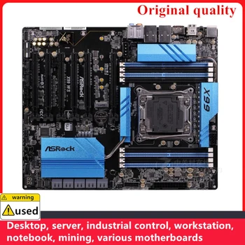 Используется для материнских плат ASROK X99-WS LGA 2011-3 V3 DDR4 ATX Для разгона Intel X99 Настольная материнская плата SATA III USB3.0