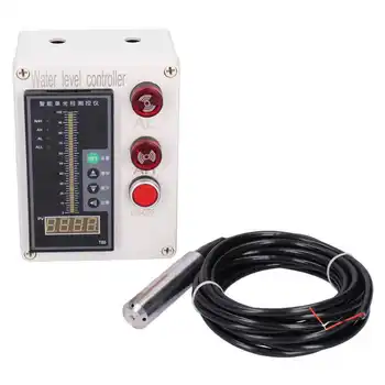 Индикатор уровня жидкости ALS-136 Регулятор уровня воды в баке Прибор с сигнализацией AC 200V Монитор уровня воды
