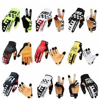 Теплые велосипедные перчатки с полным пальцем, одежда для рук унисекс, водонепроницаемые зимние перчатки с сенсорным экраном, перчатки для вождения, спорт на открытом воздухе