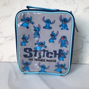 Disney Stitch W5903 Аниме Косметичка, сумки для хранения косметики, подарок для девочки на день рождения