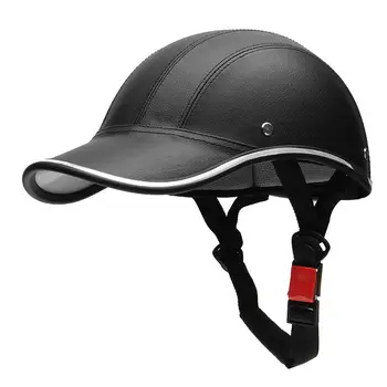 Мотоциклетный шлем Велосипед Бейсболка Наполовину Шлем Скутер MTB Велосипедная защитная каска Для взрослых Защитное снаряжение для верховой езды