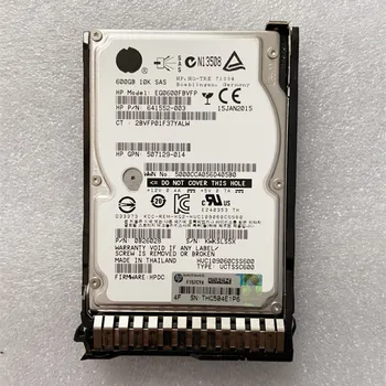 Оригинальный жесткий диск SAS 2.5'652583-B21 653957-001 600G 10K с Caddy Для жесткого диска сервера HP G9 G9