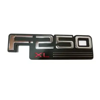3D Пластик F250 F-250 F250XL F-250XL С красной автомобильной Наклейкой XL, Эмблемой, Значком, Эмблемой Emblema
