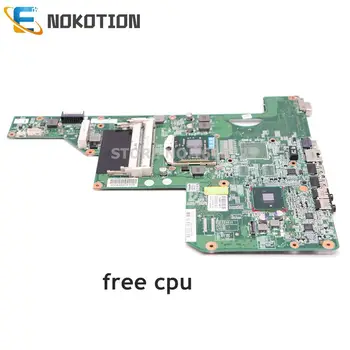 NOKOTION 615849-001 605903-001 ОСНОВНАЯ ПЛАТА Для HP G62 G72 Материнская Плата Ноутбука HM55 HD GMA DDR3 бесплатный процессор