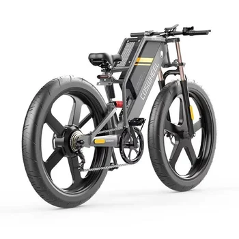 Электрический велосипедный мотор COSWHEEL мощностью 750 Вт с полной подвеской 26-дюймовый электровелосипед Fat Tire 7 скоростей SHIMANO Dirt Bike Ebike