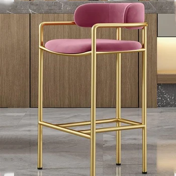 Современный офисный стул, барный стул, Роскошная ресторанная стойка, Дизайнерский современный стул с акцентом, подлокотник, Мебель для дома Bancos De Barjyxp